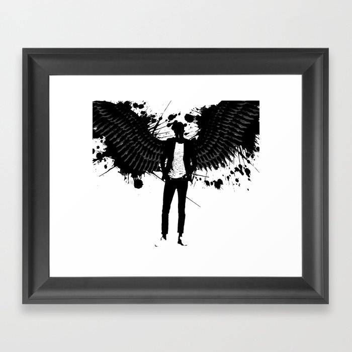 Lucifer Framed Art Print