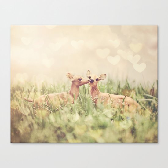 Let's Meet in the Middle Canvas Print