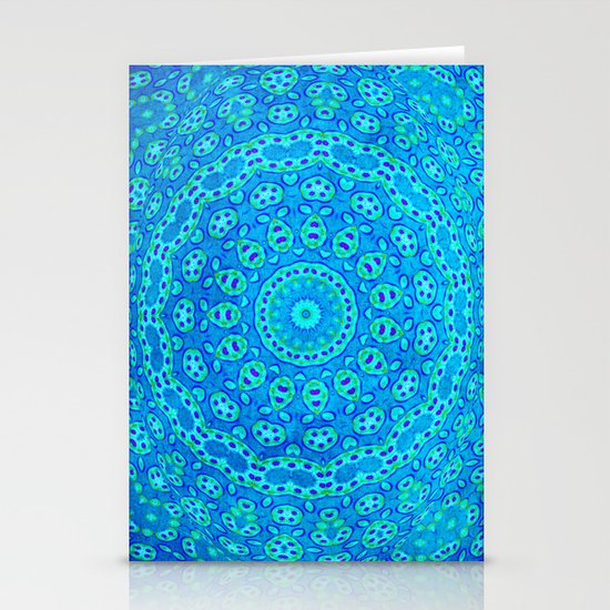 Mandala Texture Stationery Cards