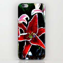 Tiger Lily jGibney The MUSEUM Society6 Gifts iPhone Skin