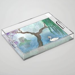 Swan Lake Acrylic Tray