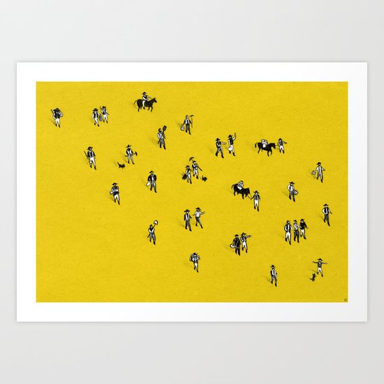 Going Places Art Print