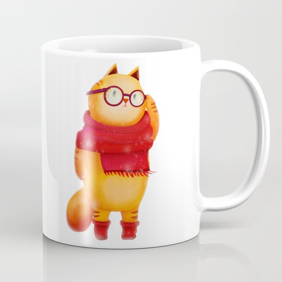 Smart cat Coffee Mug