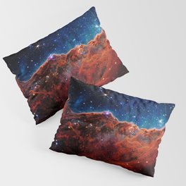 Cosmic Cliffs Carina Deeper Darker Pillow Sham