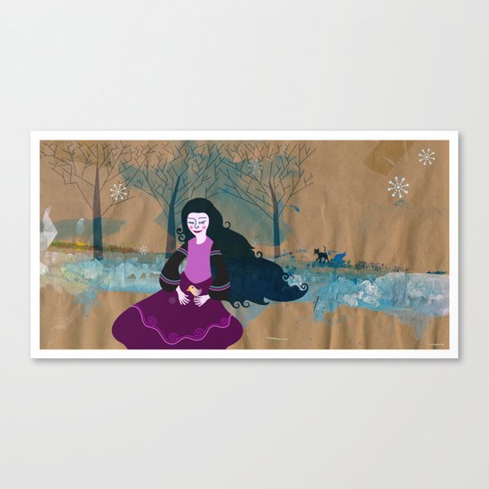 wintergirl Canvas Print