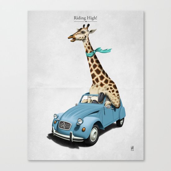 Riding High! Canvas Print