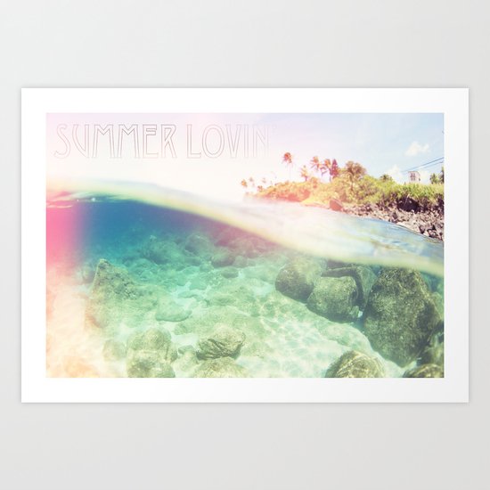 Summer Lovin Art Print