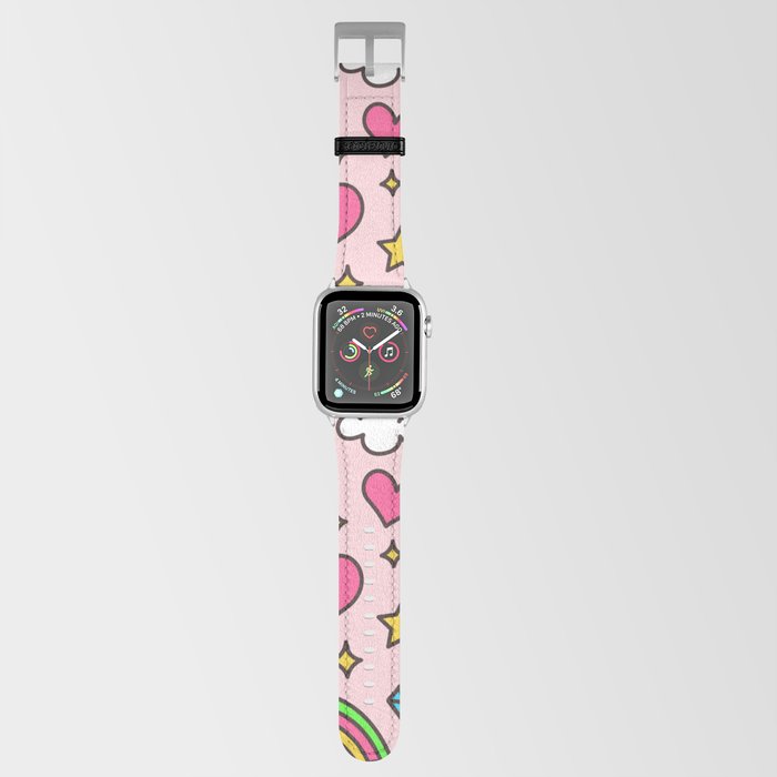 Unicorn Princess Pattern Apple Watch Band