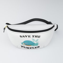 Turtle - Save The Turtles Fanny Pack