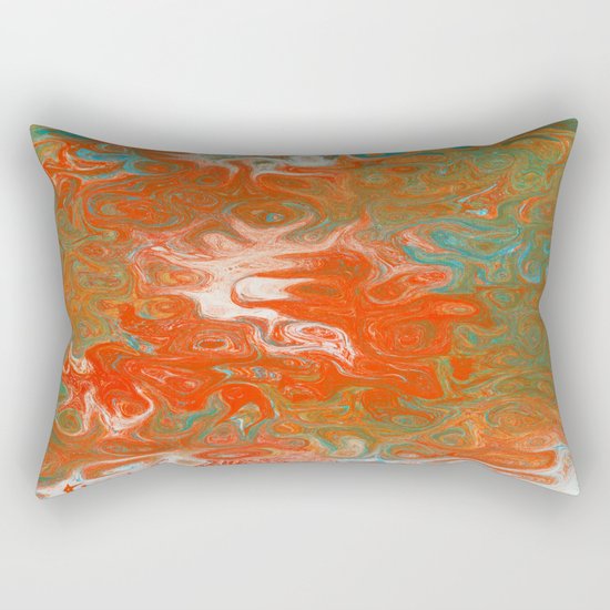 As Luck Would Have It, Abstract Art Rectangular Pillow
