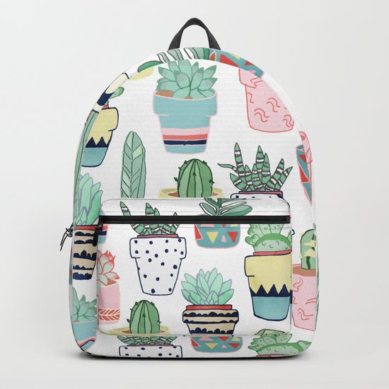 Cute Cacti in Pots Backpack