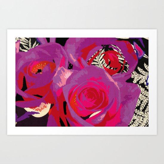 Flowers series_v02 Art Print