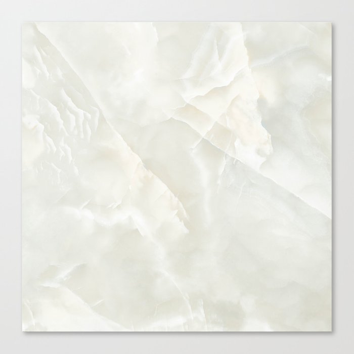Cracked Crystal Marble Texture Canvas Print by FB Movercrafts