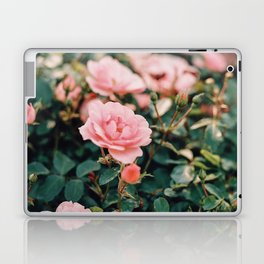 Dreamy wild pink roses on film Laptop & iPad Skin