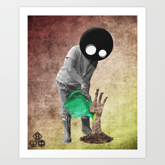 gardener Art Print