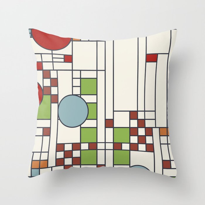 Frank lloyd wright throw pillows sale