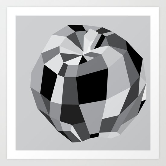 Apple Trilogy - before the first bite Art Print
