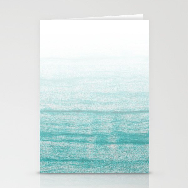 Turquoise sea Stationery Cards