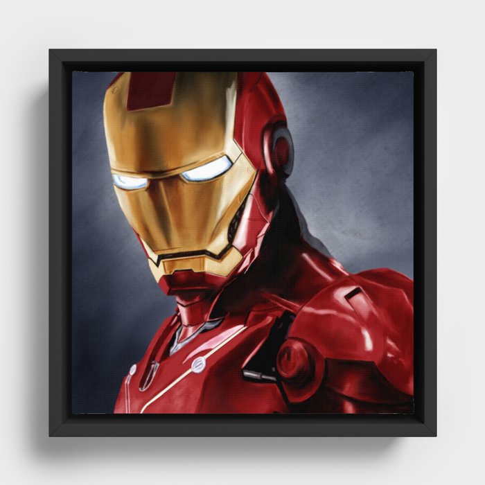 IronMan Framed Canvas