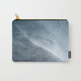 Frozen lake in january Carry-All Pouch