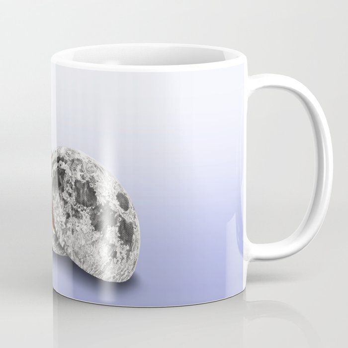In which there is a mandarin in the moon Coffee Mug