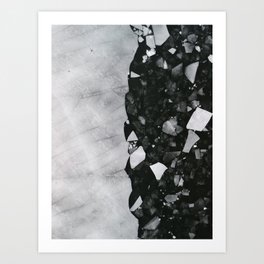 Winters Edge - Aerial Photography Art Print