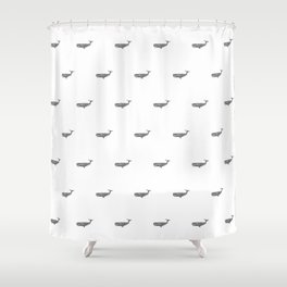 WHALES Shower Curtain