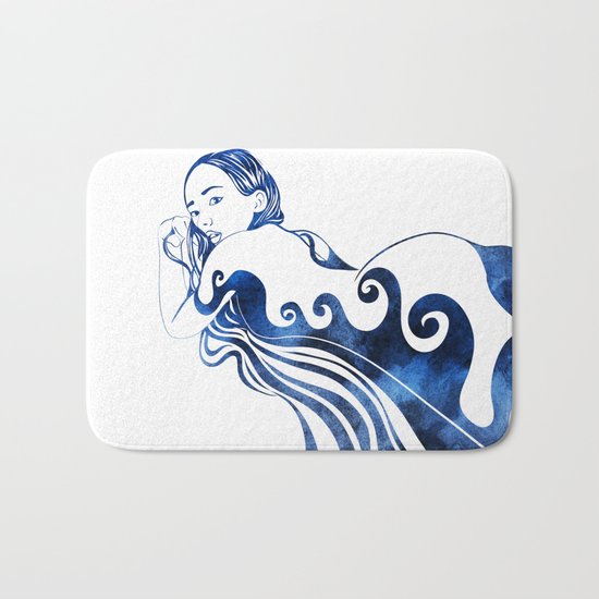 Water Nymph III Bath Mat