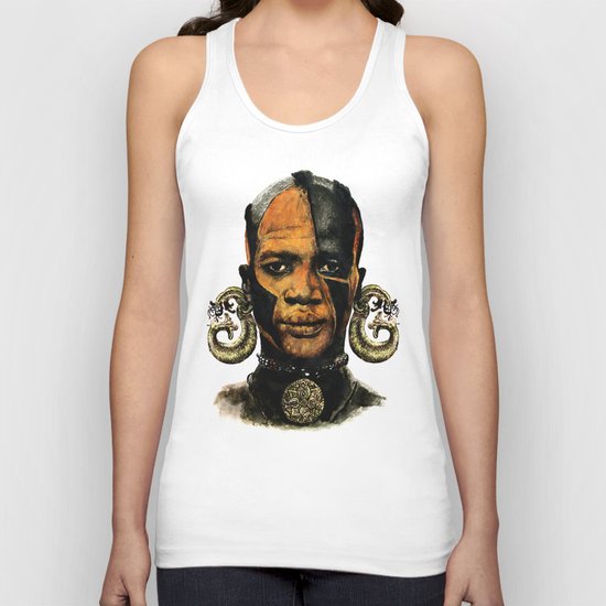 Man AFRICAN Unisex Tank Top