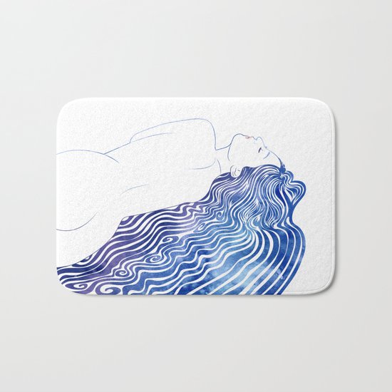 Water Nymph XXXVIII Bath Mat