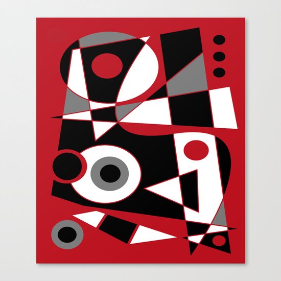 Abstract #505 Canvas Print