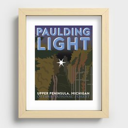 The Paulding Light Recessed Framed Print