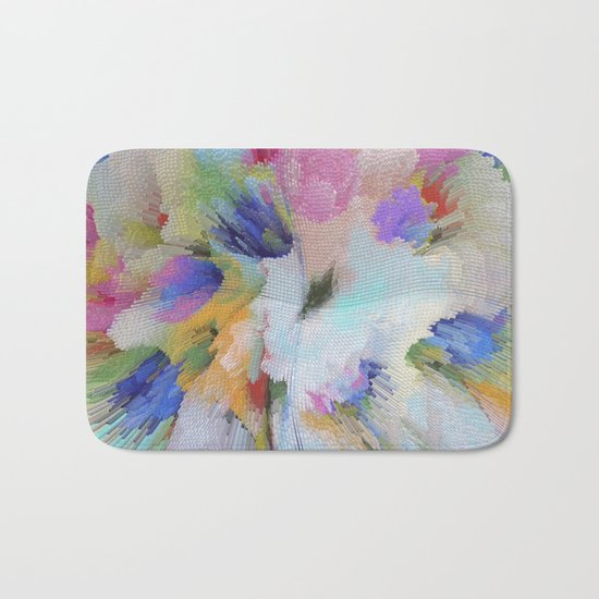 Abstract pattern 54 Bath Mat