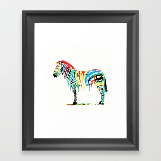 Fresh Paint Framed Art Print