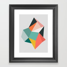Modern Geometric 76A Framed Art Print