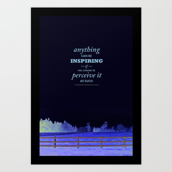 Inspirational pieces Art Print