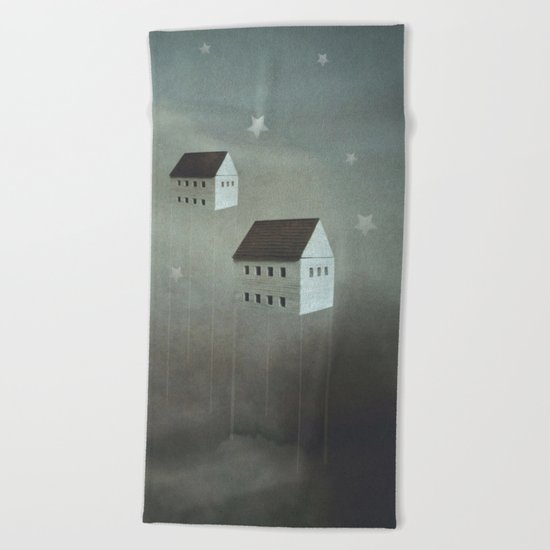 the architecture of dreams Beach Towel
