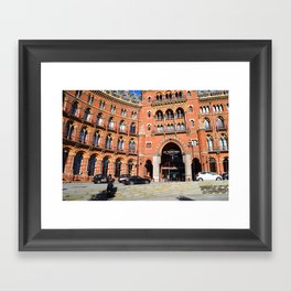St. Pancras Renaissance Hotel Framed Art Print