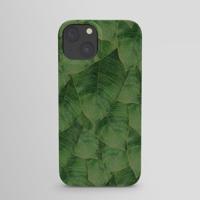Banana Leaf III iPhone Case