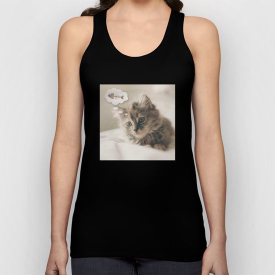 Dreaming Cat Unisex Tank Top