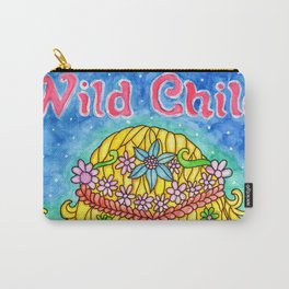Watercolor Doodle Art | Wild Child Carry-All Pouch