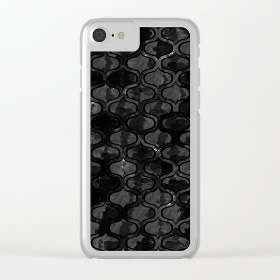 Abstract 47 Clear iPhone Case