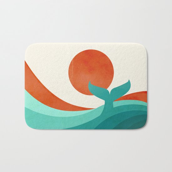 Wave (day) Bath Mat