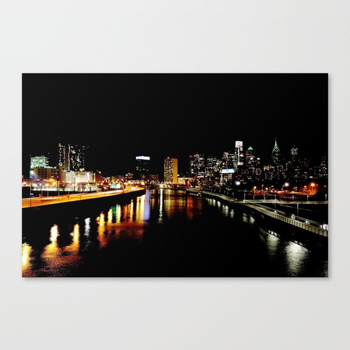 Philly St. Paddy's Day View Canvas Print