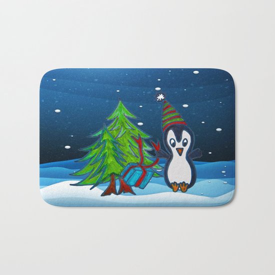 Christmas Gifts | Christmas Spirit | Kids Painting Bath Mat