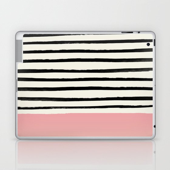 Blush x Stripes Laptop & iPad Skin