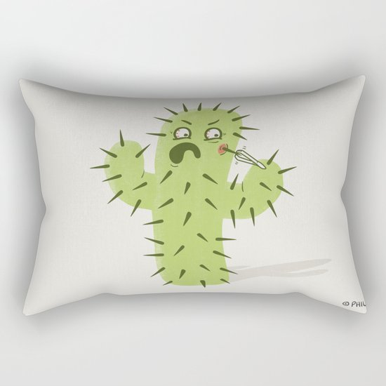 Infected Spine Rectangular Pillow