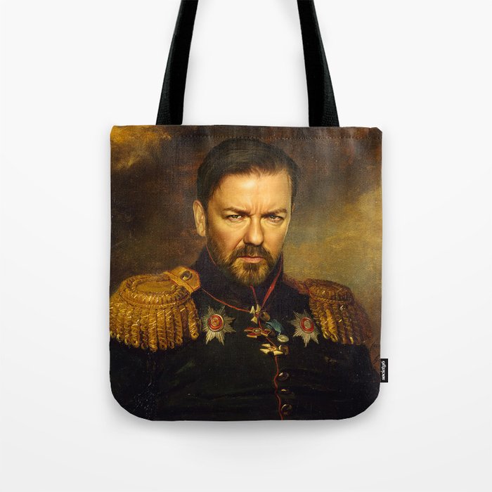 Ricky Gervais - replaceface Tote Bag