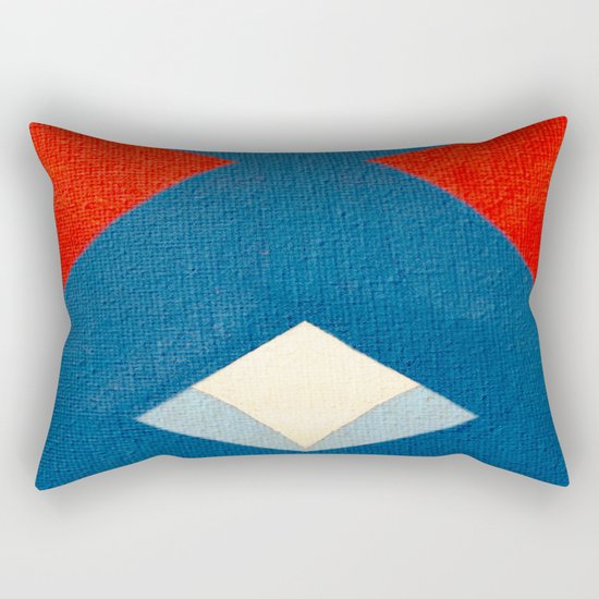 Lucha Libre Mask 3 Rectangular Pillow