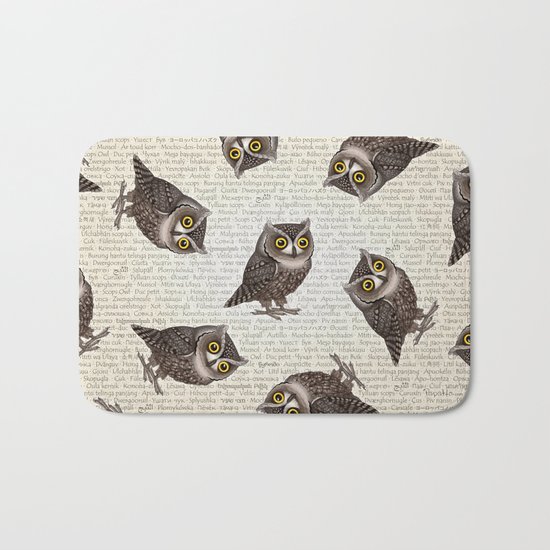 Otus pocus Bath Mat